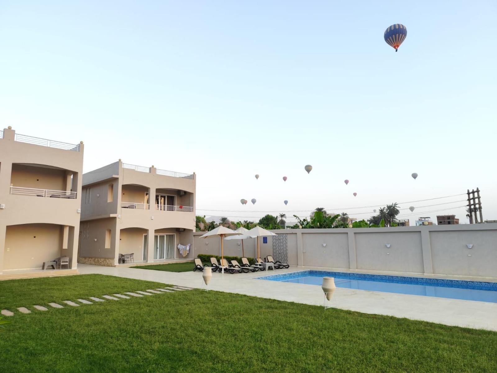 Royal Nile Villas - Pool View Apartment 2 룩소르 외부 사진
